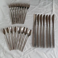 (24) Pcs WMF Cromargan Manaos-Bistro Stainless 18/10 flatware set Brazil 