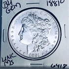 1881 O BU GEM MORGAN SILVER DOLLAR UNC MS+++ U.S. MINT RARE COIN 6418