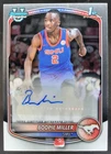 2025-26 Bowman Boopie Miller Chrome Auto #CPA-BR 1st Prospect SMU Mustangs DD5