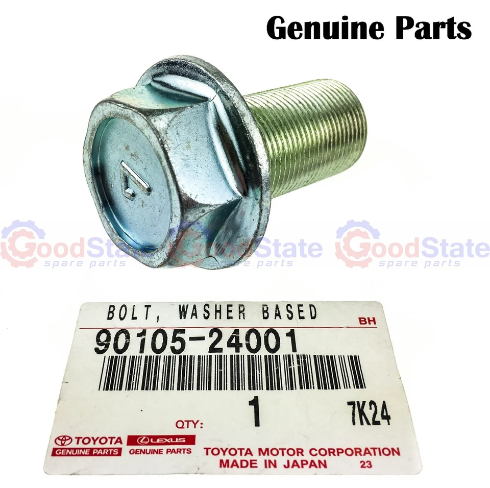 Genuine LandCruiser HZJ81 HZJ80 1HZ Crank Harmonic Balancer Pulley Kit - Image 4 of 4