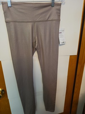 Athleta Elation Sheen Tight Leggings Size Small Tall Pants Shimmer Brown 