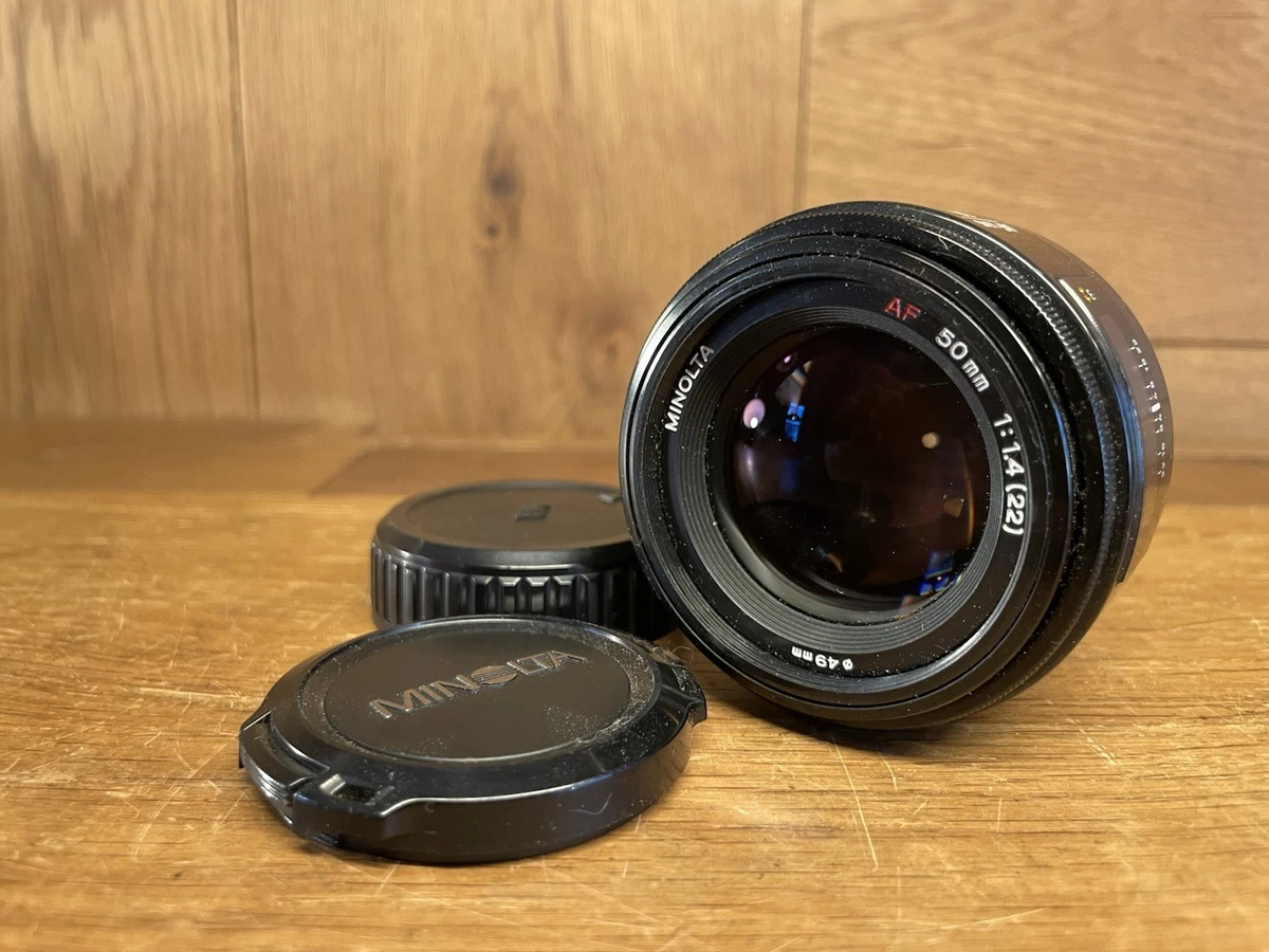 Minolta f/1.4 Lenses 50mm Focal for sale - eBay
