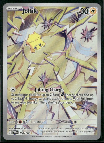 Joltik Holo Illustration Rare SV07: Stellar Crown 150/142 NM