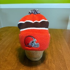 Cleveland Browns Beanie With Pom Season Tickets Member Edition Size OSFA
