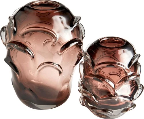 Vintage Purple Glass Vase-Lunaria Collection - Picture 10 of 12