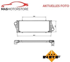 LADELUFTKÜHLER KÜHLER LADELUFT NRF 30830 A FÜR MERCEDES-BENZ SPRINTER 3-T