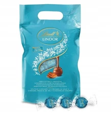 LINDT Lindor SALTED CARAMEL Pralines Milk Chocolates Bag 1 KG / 35.3oz