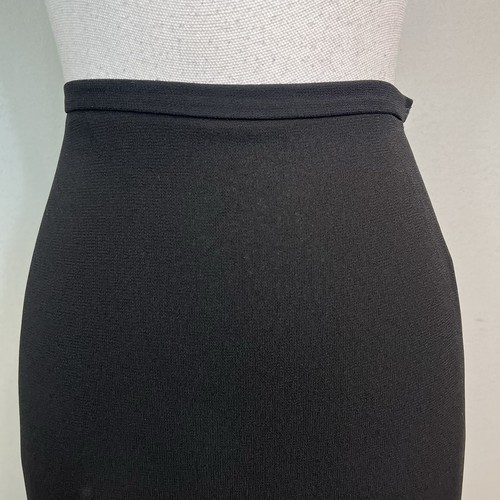 JS Collections Rock Größe 10 lang schwarz Krepp gerade formeller Abend Hochzeit - Bild 5 von 11