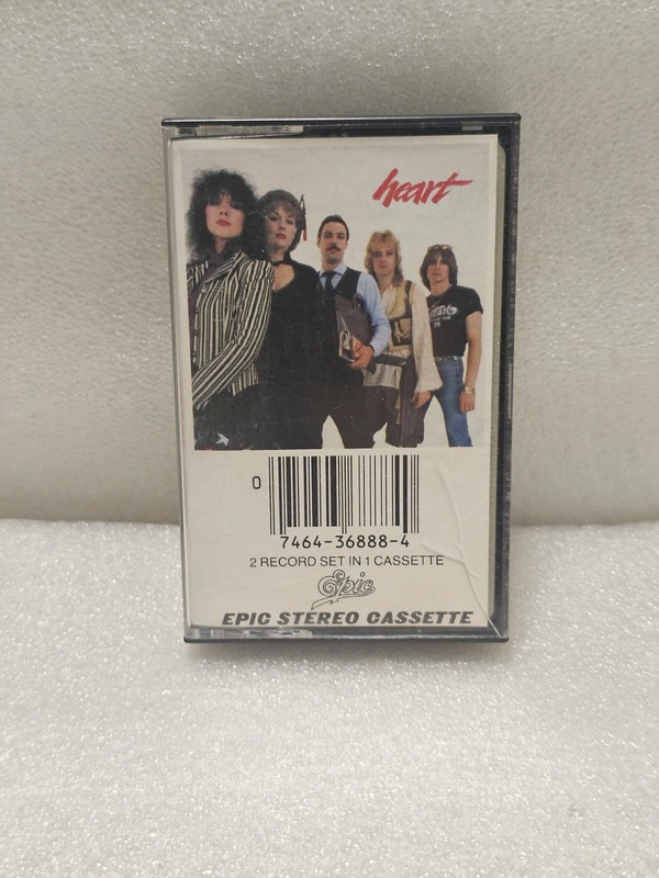 Heart Greatest Hits/Live Audio Cassette Tape 1980 Epic Records Tested Works
