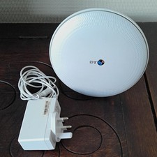 BT Whole Home Wi‑Fi Wireless Access Point White, Ethernet Port, UK Plug Adapter
