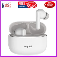 Polypal P1 AI Translation Earbuds,Translator Device for Live speech and video