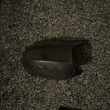 For BMW 1 Series E87 E81 E82 E88 Door Wing Mirror Cover Cap Carbon Fiber L+R