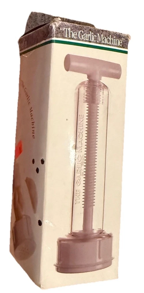 BRAND NEW THE GARLIC MACHINE IN BOX CHEF N QUALITY PLASTIC GARLIC PRESS
Opens in a new window or tab