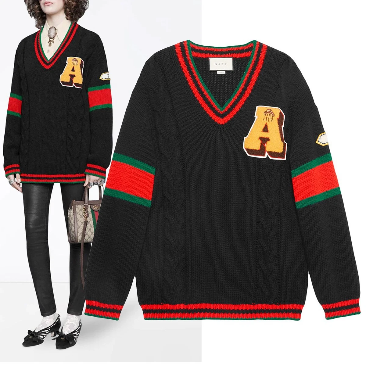 Gucci V-Neck Sweaters for Women for sale | eBay