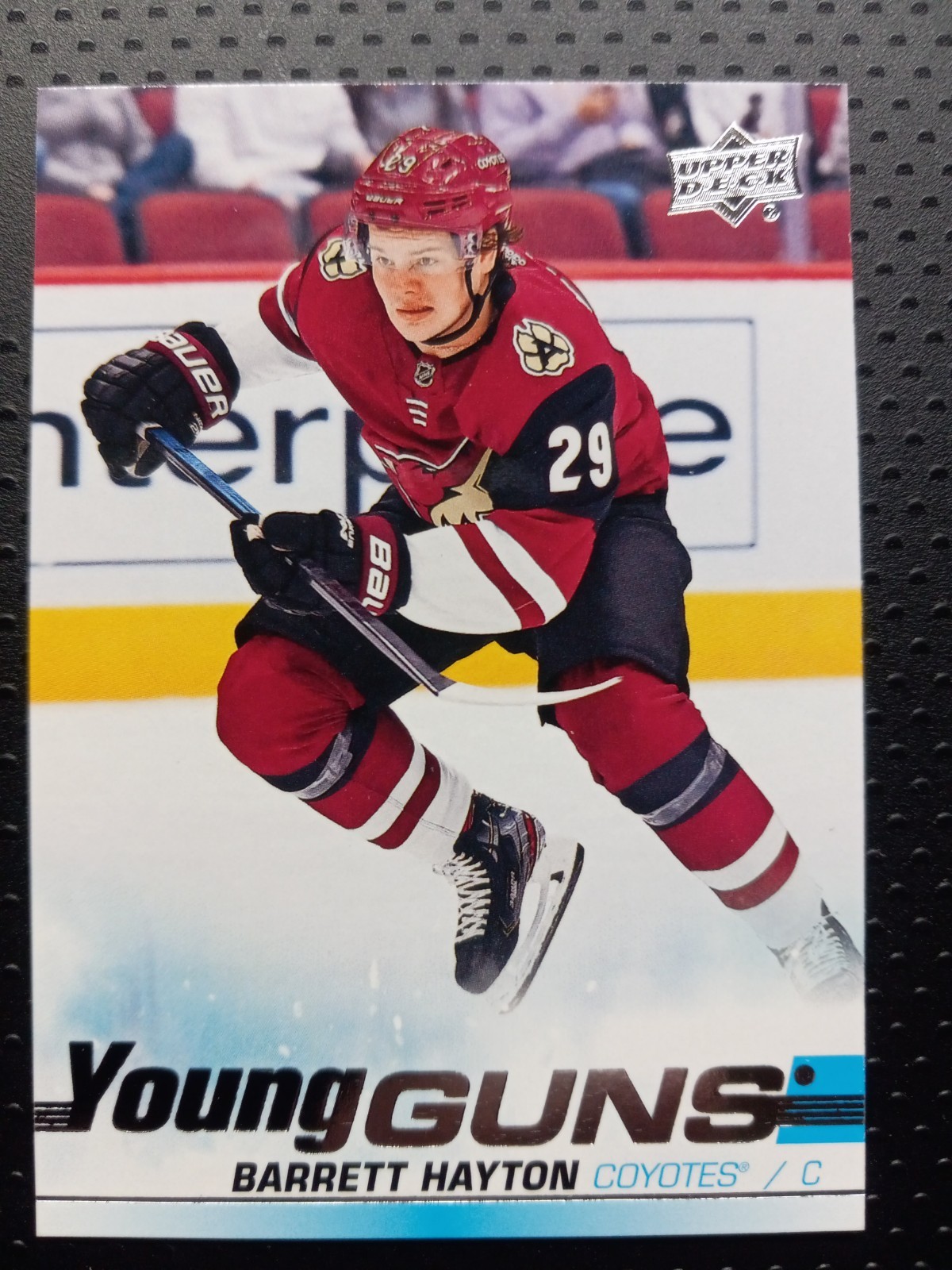 2019-20 Upper Deck Series 2 Young Guns #463 Barrett Hayton Rookie Card