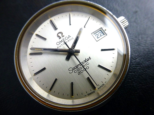 OMEGA SEAMASTER COSMIC MOVEMENT. SILVER COLOR