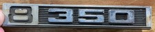 Vintage 1968-72 Chevy 8-350 Truck Emblem Badge 3980000 Vintage 1968-72 Chevy 8-350 Truck Emblem Badge 3980000