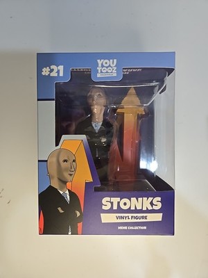 Stonks WSB Vinyl Figure YouTooz #21 Meme Collection New In-Box W/ Sleeve
