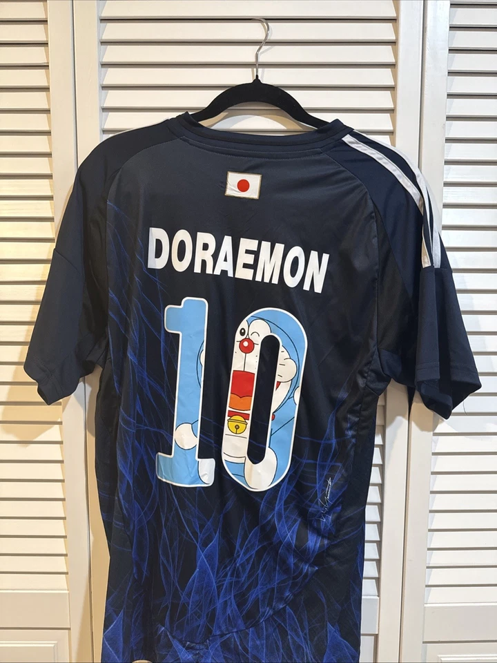 Adidas Y-3 Japón Casa Auténtica Camiseta de Fútbol Para Hombre Jugador Aeroready Doraemon #1 Foto 2 de 2