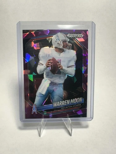 2025 Panini Prizm Black Warren Moon Purple Ice /149 Houston Oilers