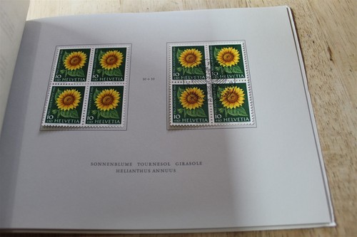 SWITZERLAND PTT PACK 1961 B308-312 BLOCKS OF 4 MINT/ USED CAT 31.60 JUVENTUTE - Picture 6 of 8