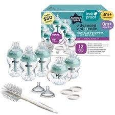 Tommee Tippee Anti Colic Bottles 12pcs 5oz 9oz Breast Like