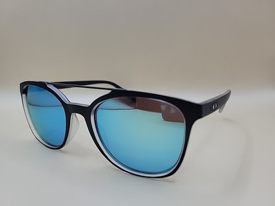 Blue Lens Black Frame Icon Sunglasses SG22