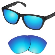 EYAR Polarized Replacement Lenses for-Oakley Frogskins OO9013 55mm Sky Blue
