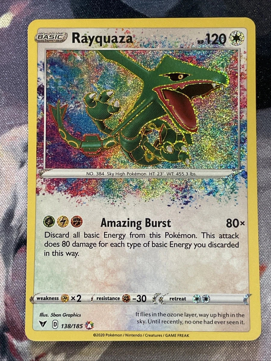 Rayquaza 138/185 Swsh04: Vivid Voltage for sale | eBay