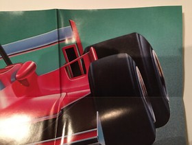 SUPER SPRINT - NES Poster - Tengen - Crisp - Vintage - Rare