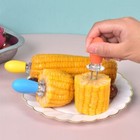 <!--F#f_0-->2PCS Round BBQ Prongs Smooth Kitchen Tool High-quality Corn Forks<!--F/-->