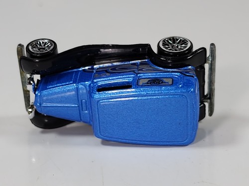 Ford 1932 Hot Wheels 1932 sedán entrega a escala diecast modelo ruedas de encaje azul - Imagen 8 de 9