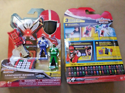 Power Rangers Super Megaforce 2014 LIGHTSPEED Rangers KEY PACK of 3 NO MORPHER