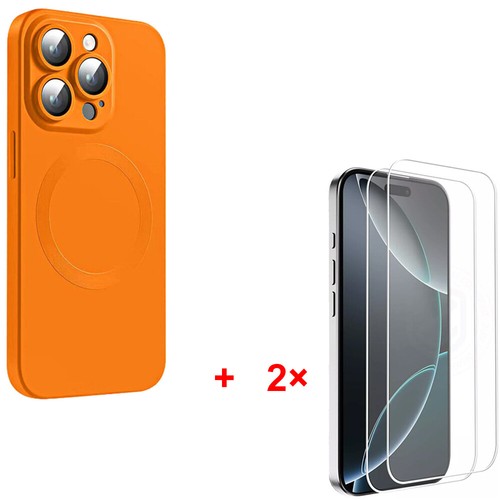Fr iPhone 16 15 14 13 12 Pro Max MagSafe Magnetic Silicone Case Shockproof Cover - Picture 44 of 46