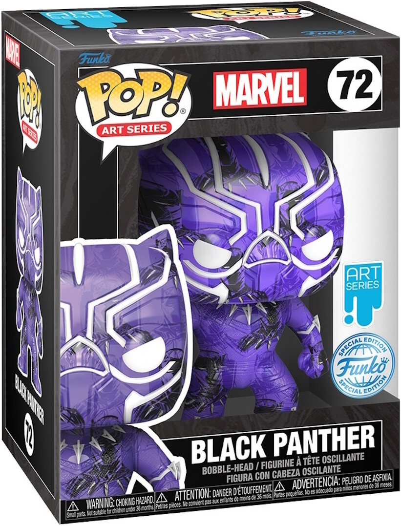 FUNKO - FUNKO POP ART SERIES ブラックパンサー マーベル Marvel - Black Panther 72 Art Series Special Edition - Funko