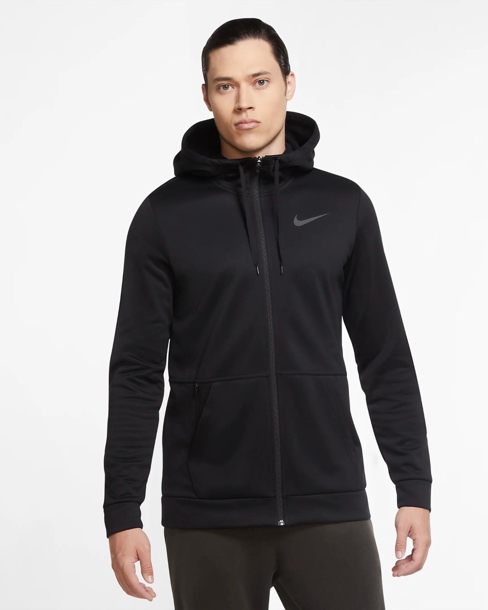 Nike Therma-FIT ジャージ 黒 NEW MEN'S NIKE THERMA-FIT FULL-ZIP TRAINING HOODIE SWEATSHIRT