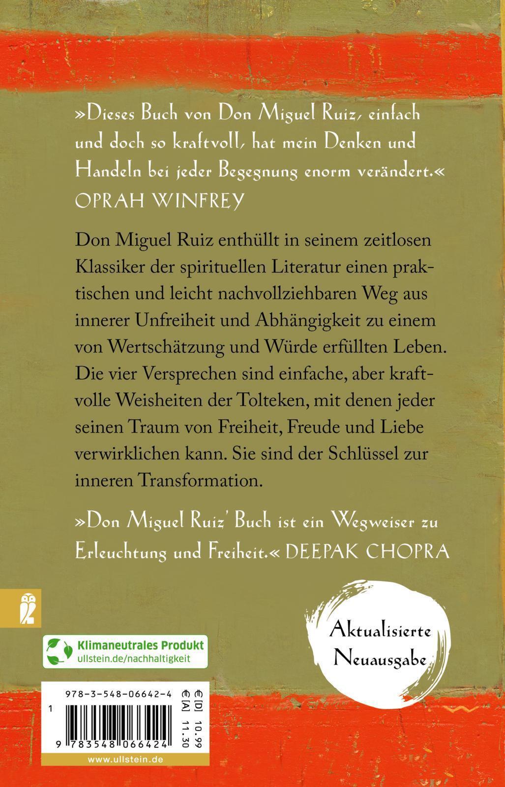 Thumbnail - Don Miguel Ruiz | Die Vier Versprechen | Taschenbuch | Deutsch (2022)