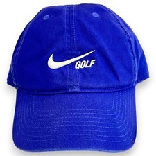 Nike Golf Hat Heritage86 Dri Fit Blue 65 Polyester 35 Cotton