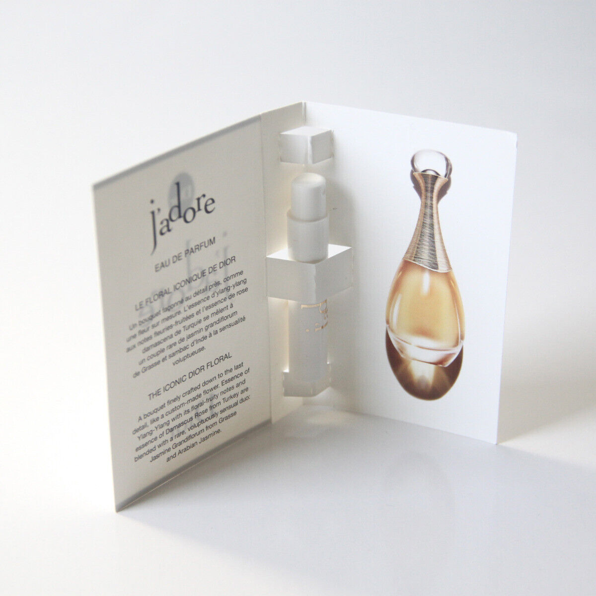 Dior J'adore Eau De Parfum EDP Sample Spray Trial Size 0.03 Dior J'adore Eau De Parfum EDP Sample Spray Trial Size 0.03