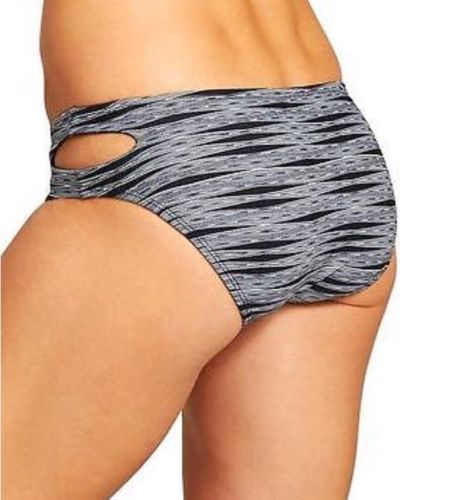 white cut out bikini