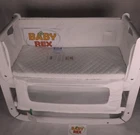 SNUZPOD REPLACEMENT MATTRESS - With Quilted Microfibre Cover (White)