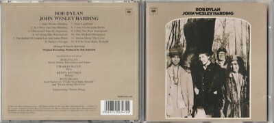 BOB DYLAN / JOHN WESLEY HARDING / 1967 ALBUM ON CD  (2003 Reissue)  Columbia