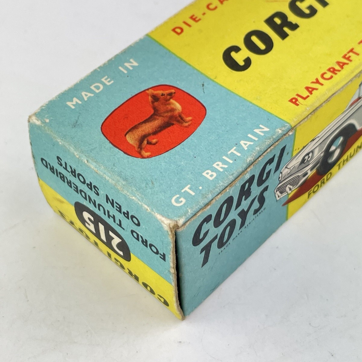 Corgi 215 Ford Thunderbird open, voiture de sport en boîte comme neuve - France