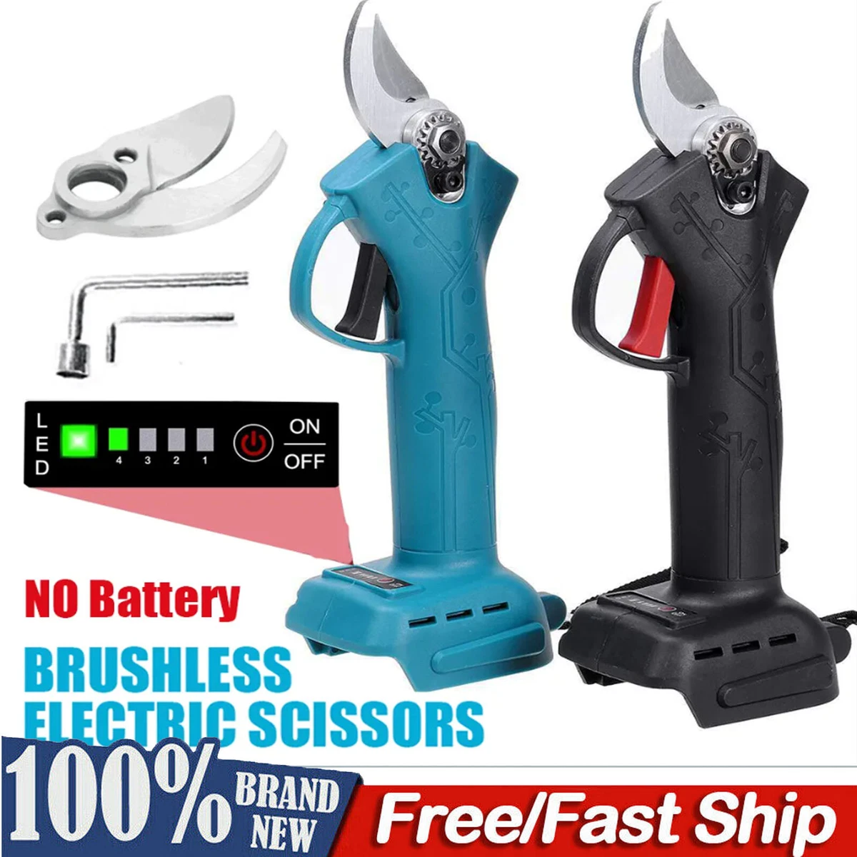 Cordless outlet electric loppers