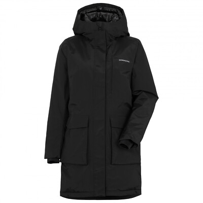 Didriksons Leya Parka 2 Winterjacke Damen schwarz black warm wasserdicht