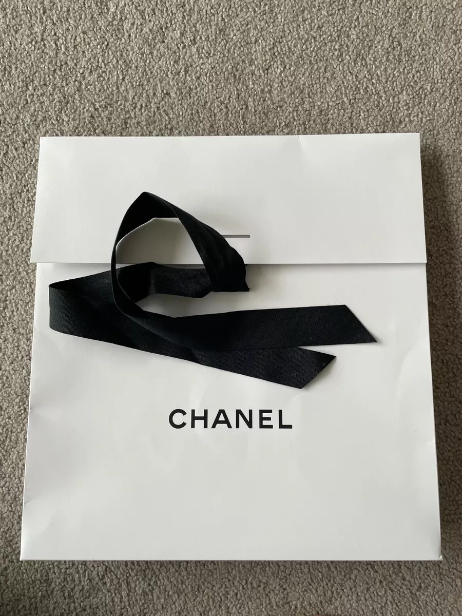 Authentic Chanel Garment Scarf Paper Bag Luxury Packaging