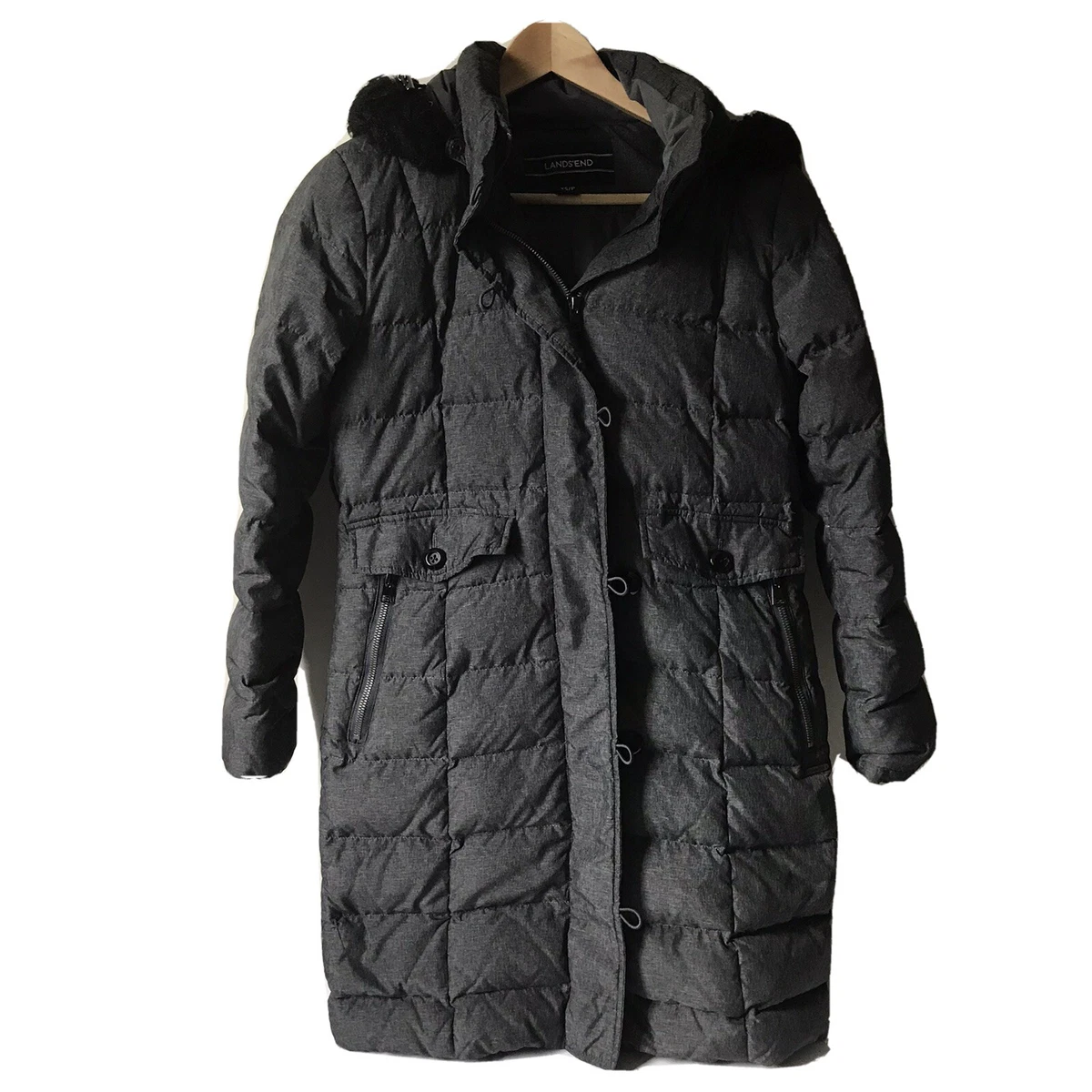 Lands end feather and down coats new arrivals