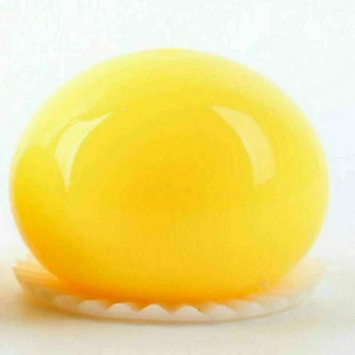 Squishy Puking Egg Yolk Squeeze Ball With Yellow Goop Anti-Stress Relief Toy - Picture 11 of 21