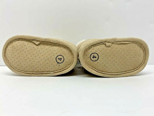 Roebuck & Co. Baby Girls Slipper Bootie Medium Width Size 4 & 5 - Picture 9 of 12