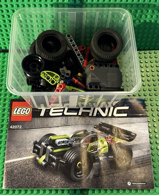 Lego Technic 42072, | WHACK Rennwagen | Vollständig | inkl. Anleitung